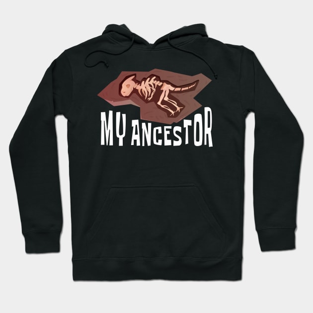 My Ancestor Dinosaur Hoodie by TomCage